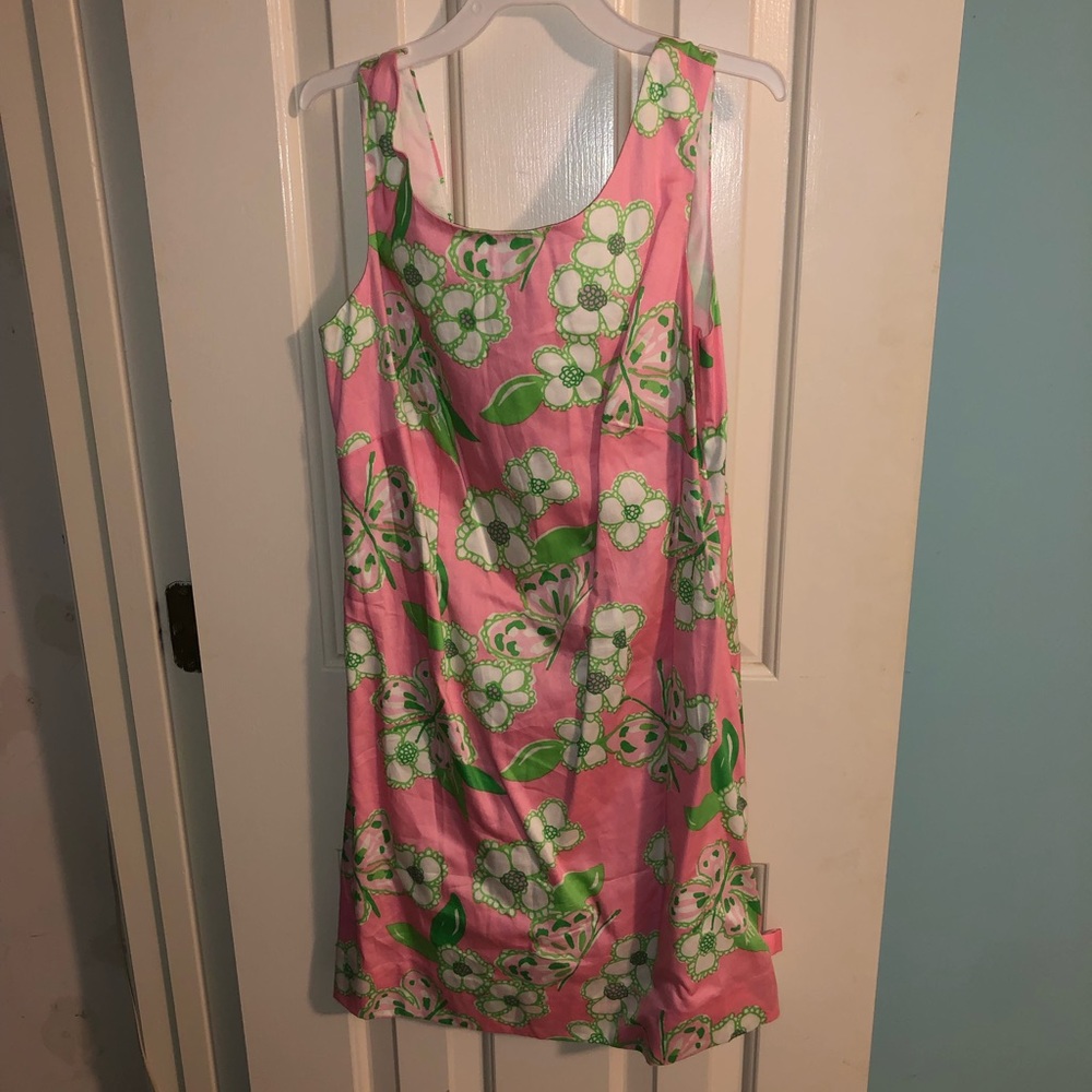 Lilly Pulitzer Pink Tootie Shift Dress Size 2